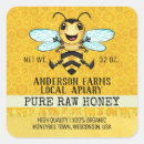 Recherche de cru de autocollants Abeilles