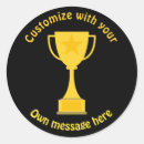 Recherche de trophée autocollants Prix