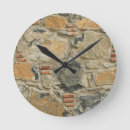 Recherche de mur en pierre horloges Arrière plan