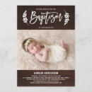 Recherche de rustic baptême invitations Bois