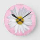 Recherche de marguerite blanche horloges Floral