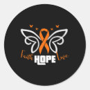 Recherche de leucémie autocollants Cancer