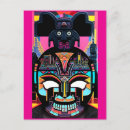 Recherche de masque tiki cartes postales Masques