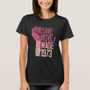 Recherche de pro roe tshirts Protestation