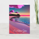 Recherche de amour de plage vœux cartes Océan