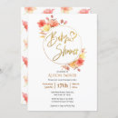 Recherche de gold baby shower invitations Script