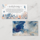 Recherche de hippocampes invitations Aquarelle