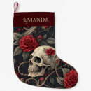 Recherche de gothique chaussette de noël Crâne