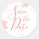 Recherche de save the date envelope sceaux autocollants Rose