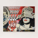 Recherche de visage femme puzzles Graffiti