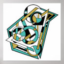 Recherche de motif géométrique abstrait posters Design moderne
