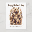 Recherche de ours maman cartes postales Oursons