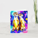 Recherche de suricate vœux cartes Mignon