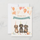 Recherche de doxie vœux cartes Chien de garde