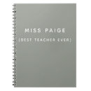 Recherche de meilleur carnets Professeur