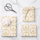Recherche de hippie papier cadeau Motif