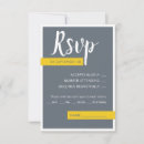 Recherche de blocs de couleur invitations Monogramme