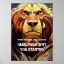 Recherche de citation lion posters Motivation