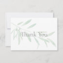 Recherche de olive branch remerciements cartes Vert