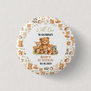 Recherche de animaux de forêt badges Bébé garçon