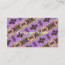 Recherche de papillon abstrait cartes visite Motif