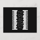 Recherche de instruments clavier cartes postales Pianiste