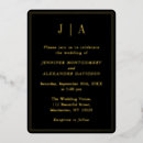 Recherche de monogramme de mariage invitations Tendance