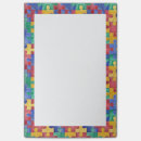 Recherche de puzzle post its Rouge