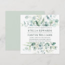 Recherche de engagé carrées invitations Élégant