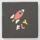 Recherche de fly dessous de verres Rouge