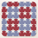 Recherche de bannière étoilée dessous de verres Americana