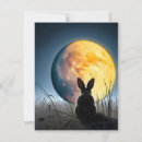 Recherche de lapin 11x14 invitations Moderne