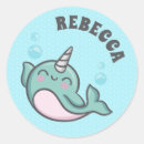 Recherche de narwhal autocollants Licorne de la mer