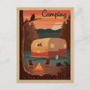 Recherche de nature cartes postales Camping