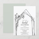 Recherche de rustique bridal shower invitations Vert sauge