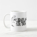 Recherche de cerveaux tasses Drôle
