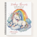 Recherche de baby shower carnets Arc en ciel