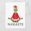 Recherche de santa claus cartes postales Le grinch