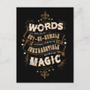 Recherche de magie vintage cartes postales Jk rowling