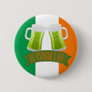 Recherche de jour de la saint patrick badges Bière verte