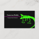 Recherche de caméléon cartes visite Illustration