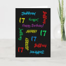 Recherche de 17 ans vœux cartes Heureux