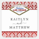 Recherche de rouge et blanc mariage autocollants Invités
