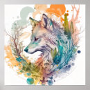 Recherche de portrait de loup posters Sauvage