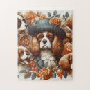 Recherche de cavalier king charles puzzles Chien