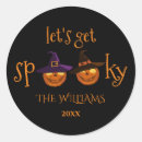 Recherche de letters autocollants Halloween