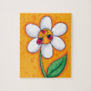 Recherche de coccinelles puzzles Rouge