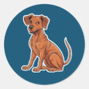 Recherche de ridgeback rhodesian autocollants Animal