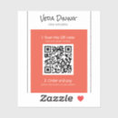 Recherche de contact autocollants Code qr