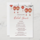 Recherche de lanternes chinoises invitations Rouge